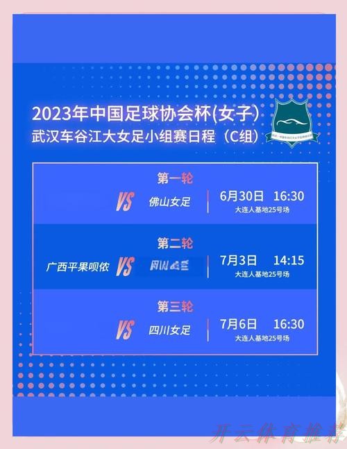 开云体育官网：2022年中国足球协会女子足协杯圆满落幕